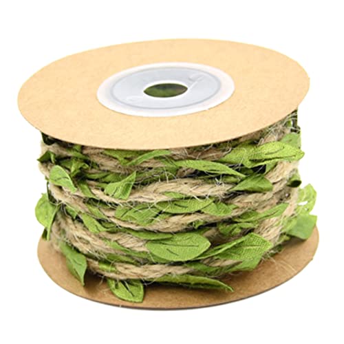 LIFKOME 1Rolle Hanfblattband Für Geschenkverpackung DIY Projekte Lanyardband Für Garten Reißfest von LIFKOME