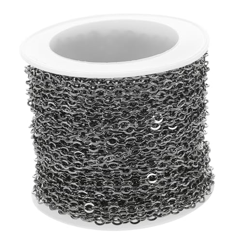 LIFKOME 1Rolle Kreuzkette Flachkette DIY Schmuckzubehör Robuste Glatte Oberfläche Für Halsketten Armbänder Und Mehr Vielseitig Einsetzbar Zum Basteln Und Dekorieren LIFKOME 1Rolle Kreuzkette Flachkette DIY Schmuckzubehör Robuste Glatte Oberfläche Für Halsketten Armbänder Und Mehr Vielseitig Einsetzbar Zum Basteln Und Dekorieren von LIFKOME