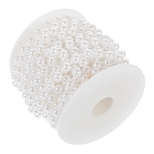 LIFKOME 1Rolle Perlenvorhang Roll DIY Hochzeitsdeko Mehrzweck Perlenkette für Türen und Fenster für Bastelprojekte Weißer Perlenvorhang LIFKOME 1Rolle Perlenvorhang Roll DIY Hochzeitsdeko Mehrzweck Perlenkette für Türen und Fenster für Bastelprojekte Weißer Perlenvorhang von LIFKOME