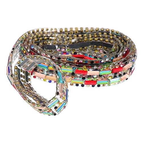LIFKOME 1Rolle Wasserfeste Strassband für DIY Bastelprojekte Exquisites Trennbares Zierband für Hochzeitsdekoration und LIFKOME 1Rolle Wasserfeste Strassband für DIY Bastelprojekte Exquisites Trennbares Zierband für Hochzeitsdekoration und von LIFKOME