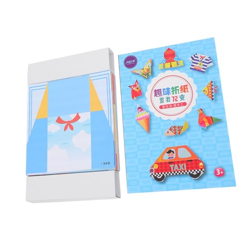 LIFKOME 1Satz Origami Papier Für Farbenfrohes Bastelpapier Für Spiel Für Anleitung Sicher Und Kinderfreundlich Fördert Hand Augen Koordination LIFKOME 1Satz Origami Papier Für Farbenfrohes Bastelpapier Für Spiel Für Anleitung Sicher Und Kinderfreundlich Fördert Hand Augen Koordination von LIFKOME