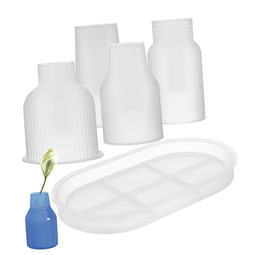 LIFKOME 1Satz Silikon Vasenformen Gießformen Für Blumenvasen Tiefe Epoxidharz Formen Handgefertigte Silikonformen Für Tischdekoration Und Vielseitige Anwendungen LIFKOME 1Satz Silikon Vasenformen Gießformen Für Blumenvasen Tiefe Epoxidharz Formen Handgefertigte Silikonformen Für Tischdekoration Und Vielseitige Anwendungen von LIFKOME