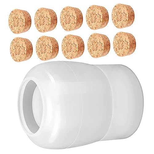 LIFKOME 1Satz Silikonformen Für DIY Aufbewahrungsflaschen Gießformen Für Kristallharz Flaschenform Korken Basteln Mit Silikonformen Für Schmuck von LIFKOME