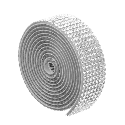 LIFKOME 1Satz Strassbandrolle Selbstklebendes Dekoband für Handwerk und DIY Reihen für Handy und Autodekoration Glitzernde Strasssteine für Designs LIFKOME 1Satz Strassbandrolle Selbstklebendes Dekoband für Handwerk und DIY Reihen für Handy und Autodekoration Glitzernde Strasssteine für Designs von LIFKOME
