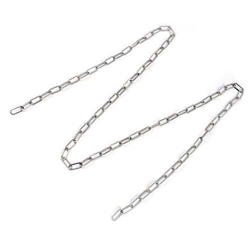 LIFKOME 1Stück DIY Lange Kette Interlocking Link Chain Für Taschen Basteln Schmuckherstellung Individuell Anpassbar Mit Anhängern Und Charms Langlebig LIFKOME 1Stück DIY Lange Kette Interlocking Link Chain Für Taschen Basteln Schmuckherstellung Individuell Anpassbar Mit Anhängern Und Charms Langlebig von LIFKOME