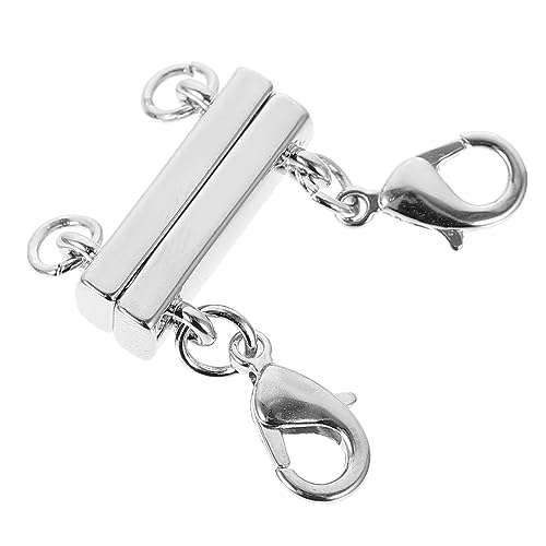 LIFKOME 1Stück Schichtbarer Magnetverschluss Für Halsketten Exquisite Verbindungsschnalle Für Schmuck Einfaches Anbringen Hochwertigem Für Layering Styles von LIFKOME