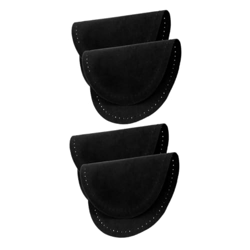 LIFKOME 2 Paar Ovaler Ellbogen Flicken zum Aufnähen DIY Nähbare Reparatur Patches mit Vorgefertigten Nählöchern für Jacken Pullover Hosen Kleidung Zubehör von LIFKOME
