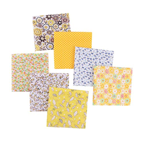 LIFKOME 2 Packungen Diy Patchwork Baumwollstoffe mit Kreativen Mustern für Kissenbezüge Tischdecken und Bastelprojekte Gelb Hochwertiges Langlebiges Material für Sichere Handarbeiten und LIFKOME 2 Packungen Diy Patchwork Baumwollstoffe mit Kreativen Mustern für Kissenbezüge Tischdecken und Bastelprojekte Gelb Hochwertiges Langlebiges Material für Sichere Handarbeiten und von LIFKOME