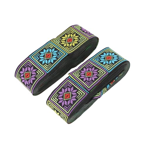 LIFKOME 2 Rollen Ethnisches Jacquard webband Polyester silk Bestickte Borten für DIY Nähprojekte Kleidung Verzierung Langlebig und Farbecht für Kostüme Hochzeit und Heimdeko LIFKOME 2 Rollen Ethnisches Jacquard webband Polyester silk Bestickte Borten für DIY Nähprojekte Kleidung Verzierung Langlebig und Farbecht für Kostüme Hochzeit und Heimdeko von LIFKOME