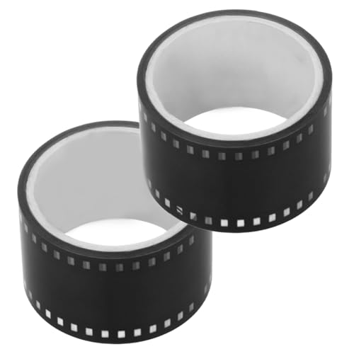 LIFKOME 2 Rollen Filmstreifen Klebeband Vintage Design Ablösbar ohne Rückstände Vielseitig für Scrapbooking Journaling und DIY Bastelprojekte Kreative Dekoration für Alben und Notizbücher LIFKOME 2 Rollen Filmstreifen Klebeband Vintage Design Ablösbar ohne Rückstände Vielseitig für Scrapbooking Journaling und DIY Bastelprojekte Kreative Dekoration für Alben und Notizbücher von LIFKOME