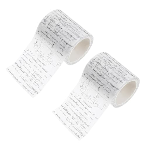 LIFKOME 2 Rollen Gothic Washi Tape Vintage Masking Tape DIY Bastelband Dekoratives Klebeband Scrapbooking Journaling Vielseitig Abreißbar für Glatte Oberflächen LIFKOME 2 Rollen Gothic Washi Tape Vintage Masking Tape DIY Bastelband Dekoratives Klebeband Scrapbooking Journaling Vielseitig Abreißbar für Glatte Oberflächen von LIFKOME