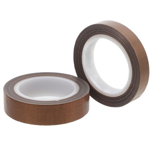 LIFKOME 2 Rollen Hitzebeständiges Ptfe Klebeband Sealer Ersatzband Isolierband Verschleißfest für Vakuumiermaschine Haushalts Industrieanwendung LIFKOME 2 Rollen Hitzebeständiges Ptfe Klebeband Sealer Ersatzband Isolierband Verschleißfest für Vakuumiermaschine Haushalts Industrieanwendung von LIFKOME