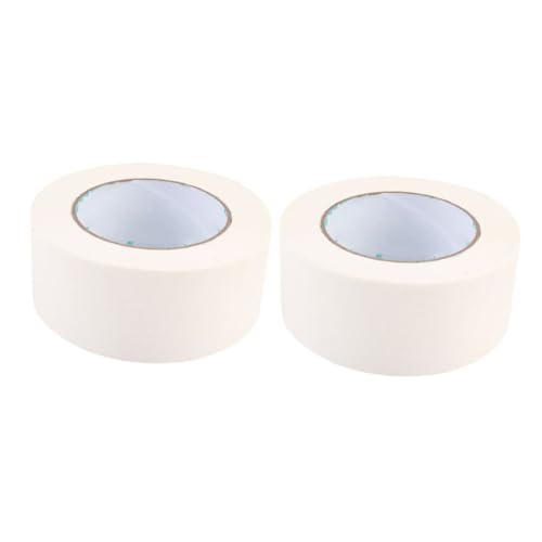 LIFKOME 2 Rollen Strukturpapier Klebeband Weißes Spray Masking Tape für Verschiedene Anwendungen für und Außenbereich Hinterlässt Rückstände von LIFKOME