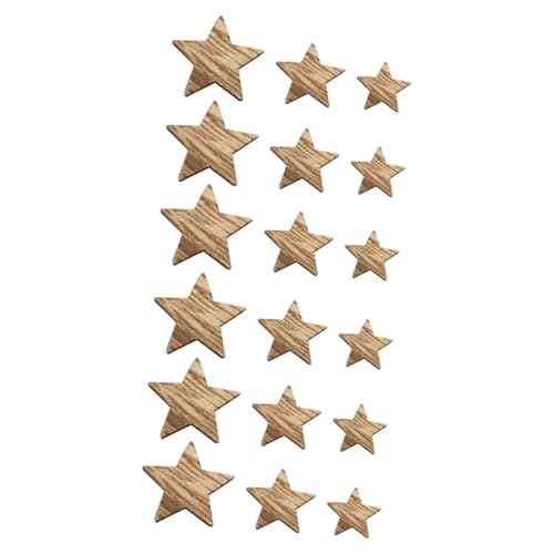 LIFKOME 2 Sätze Holzsterne Diy Bastelstücke Natürlichem Holz Dekorative Wandpatches Für Hochzeiten Und Feiertage Für Handarbeiten Und Kreative Projekte 200 Stücke * 2 LIFKOME 2 Sätze Holzsterne Diy Bastelstücke Natürlichem Holz Dekorative Wandpatches Für Hochzeiten Und Feiertage Für Handarbeiten Und Kreative Projekte 200 Stücke * 2 von LIFKOME