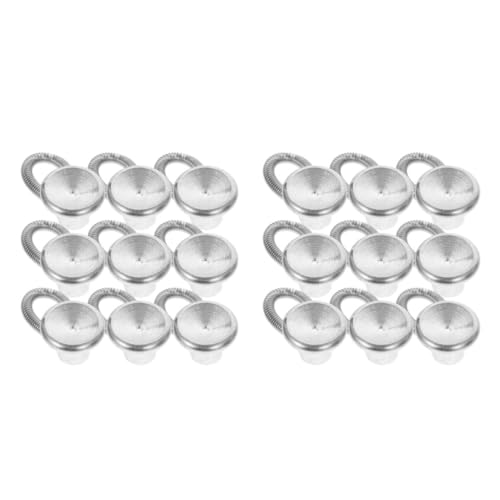 LIFKOME 2 Sätze Teiliges Verstellbare Knopfverlängerungen Für Hosen Jacken Und Hemden Praktische Diy Lösung Für Kleidung Und Accessoires 16 Stück * 2 von LIFKOME