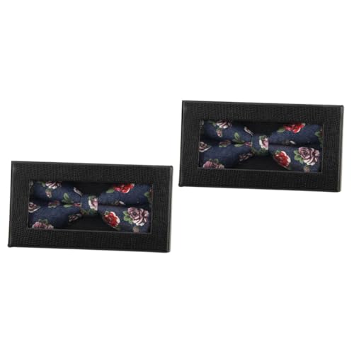 LIFKOME 2 Stk Bowtie-Behälter Schmuck-Organizer-Fach Sonnenbrillen-Organizer box for men ideas for men fliegenbox schmuckkästchen Fliege Mode-Paket-Fall Black LIFKOME 2 Stk Bowtie-Behälter Schmuck-Organizer-Fach Sonnenbrillen-Organizer box for men ideas for men fliegenbox schmuckkästchen Fliege Mode-Paket-Fall Black von LIFKOME