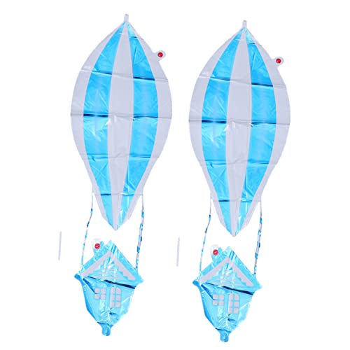 LIFKOME 2 Stück Ballon Party Dekoration Für Wiederverwendbar Luft Blue Aluminiumfolie von LIFKOME