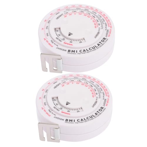 LIFKOME 2 Stück Bmi maßband Rundes Körperumfang messband Tragbar Abs PP Multifunktional für Gesundheit und Taillenmessung Leicht Langlebig Geeignet für Zuhause und Klinik LIFKOME 2 Stück Bmi maßband Rundes Körperumfang messband Tragbar Abs PP Multifunktional für Gesundheit und Taillenmessung Leicht Langlebig Geeignet für Zuhause und Klinik von LIFKOME