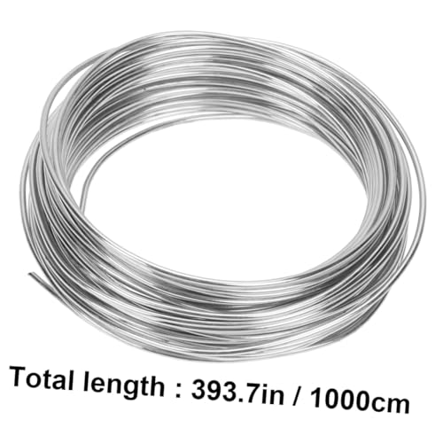 LIFKOME 2 Stück Metall draht Durchmesser Biegsamer Basteldraht für DIY Skulpturen Doll Skeleton Handwerk Modellbau Zubehör LIFKOME 2 Stück Metall draht Durchmesser Biegsamer Basteldraht für DIY Skulpturen Doll Skeleton Handwerk Modellbau Zubehör von LIFKOME