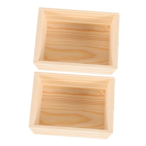 LIFKOME 2 Stück Miniatur Holzkorb Detailreiches Puppenhaus Zubehör Kleine Handgefertigte Holzkisten für Miniatur Supermarkt Vielseitige Aufbewahrung für Dekoration und Garten LIFKOME 2 Stück Miniatur Holzkorb Detailreiches Puppenhaus Zubehör Kleine Handgefertigte Holzkisten für Miniatur Supermarkt Vielseitige Aufbewahrung für Dekoration und Garten von LIFKOME