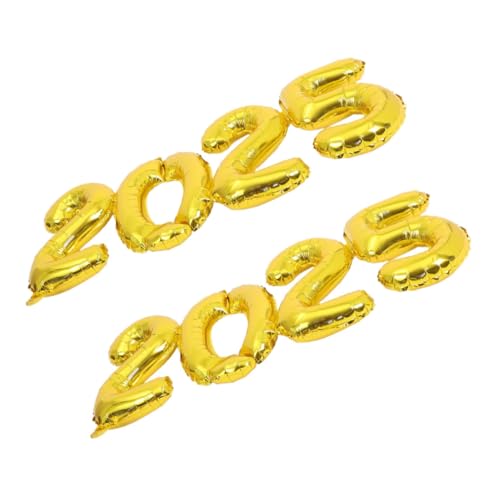 LIFKOME 2 Stück Neujahrs Folienballons Teiliges Gold Zahlenballons Partydeko Silvester Helium oder Luft Befüllbar Wiederverwendbar Robust und Sicher LIFKOME 2 Stück Neujahrs Folienballons Teiliges Gold Zahlenballons Partydeko Silvester Helium oder Luft Befüllbar Wiederverwendbar Robust und Sicher von LIFKOME