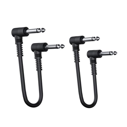 LIFKOME 2 Stück Professionelles Gitarren effektkabel Hochwertigem und Langlebig und Robust Geeignet Gitarre Bass Effektgeräte und Musikinstrumentenzubehör LIFKOME 2 Stück Professionelles Gitarren effektkabel Hochwertigem und Langlebig und Robust Geeignet Gitarre Bass Effektgeräte und Musikinstrumentenzubehör von LIFKOME
