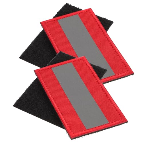 LIFKOME 2 Stück Reflektierender Aufbügelflicken für Kleidung und Rucksäcke Selbstklebend Strapazierfähiger Stoffpatch für DIY Reparatur und bei Nacht Rot LIFKOME 2 Stück Reflektierender Aufbügelflicken für Kleidung und Rucksäcke Selbstklebend Strapazierfähiger Stoffpatch für DIY Reparatur und bei Nacht Rot von LIFKOME