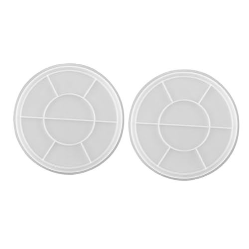 LIFKOME 2 Stück Silikonform Rundes Tablett Flexible Gießform für DIY Obsttablett Schmuckherstellung und Handwerksprojekte Transparent Leicht zu Reinigen Großzügige für Kreative LIFKOME 2 Stück Silikonform Rundes Tablett Flexible Gießform für DIY Obsttablett Schmuckherstellung und Handwerksprojekte Transparent Leicht zu Reinigen Großzügige für Kreative von LIFKOME