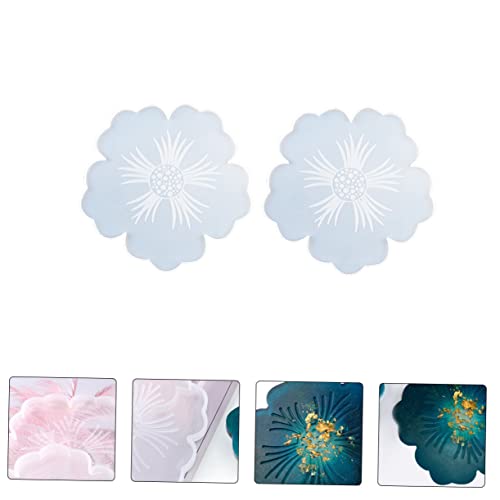 LIFKOME 2 Stück Silikonform Untersetzer Teiliges Blütenform Epoxidharz Gießform DIY Kreative Kristallharz Mould für Tischdekorationen und Handgemachte Geschenke LIFKOME 2 Stück Silikonform Untersetzer Teiliges Blütenform Epoxidharz Gießform DIY Kreative Kristallharz Mould für Tischdekorationen und Handgemachte Geschenke von LIFKOME