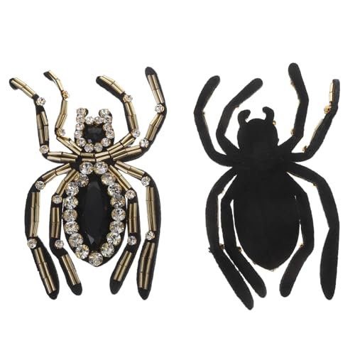 LIFKOME 2 Stück Spinnen Patch nicht Gewebt Lebensecht Leuchtend für Halloween Deko Goth Accessoires Kleidungs und Schuhverzierung DIY Nähzubehör für Jacken Kleider Partys LIFKOME 2 Stück Spinnen Patch nicht Gewebt Lebensecht Leuchtend für Halloween Deko Goth Accessoires Kleidungs und Schuhverzierung DIY Nähzubehör für Jacken Kleider Partys von LIFKOME
