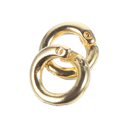 LIFKOME 2 Stück Sterling Silber Biegeringe Offene Sprungringe Schmuckverbinder für DIY Armband Halskette Reparatur Zubehör Langlebig Leicht Tragbar LIFKOME 2 Stück Sterling Silber Biegeringe Offene Sprungringe Schmuckverbinder für DIY Armband Halskette Reparatur Zubehör Langlebig Leicht Tragbar von LIFKOME
