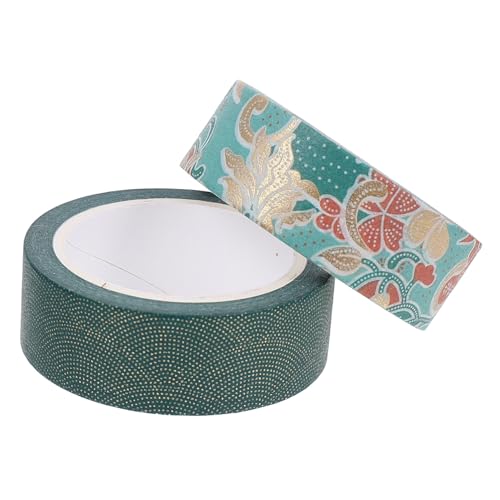 LIFKOME 2 Stück Teiliges Dekoratives Masking Tape mit Handreißbares Wiederverwendbares Klebeband für DIY Basteln und Geschenkverpackungen Stylisches Hot Stamping Design in Verschiedenen LIFKOME 2 Stück Teiliges Dekoratives Masking Tape mit Handreißbares Wiederverwendbares Klebeband für DIY Basteln und Geschenkverpackungen Stylisches Hot Stamping Design in Verschiedenen von LIFKOME
