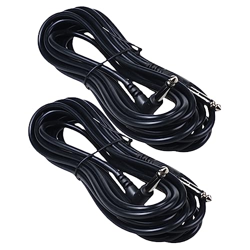LIFKOME 2 Stück Teiliges Gitarren Audio Kabel mit Abgewinkeltem Stereo Klinkenstecker Professionelles Rauscharmes Instrumentenkabel für Gitarre und Bass Langlebiges und LIFKOME 2 Stück Teiliges Gitarren Audio Kabel mit Abgewinkeltem Stereo Klinkenstecker Professionelles Rauscharmes Instrumentenkabel für Gitarre und Bass Langlebiges und von LIFKOME