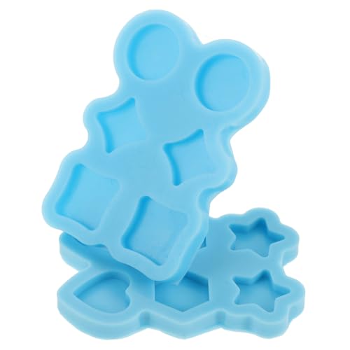 LIFKOME 2 Stück Teiliges Silikonform für Ohrringe mit Stern Herzmotiv Glatte Oberfläche Einfaches Entformen Kompakt für DIY Schmuckherstellung und Epoxidharz Bastelprojekte LIFKOME 2 Stück Teiliges Silikonform für Ohrringe mit Stern Herzmotiv Glatte Oberfläche Einfaches Entformen Kompakt für DIY Schmuckherstellung und Epoxidharz Bastelprojekte von LIFKOME