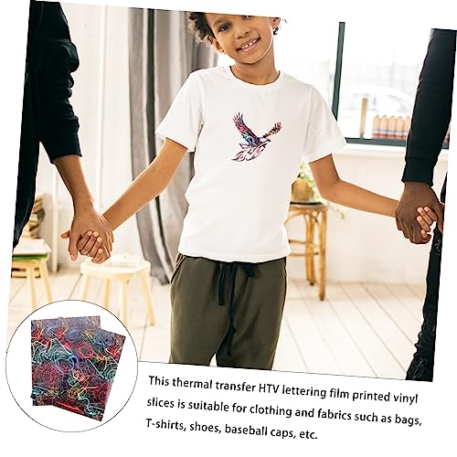 LIFKOME 2 Stück Wärmeübertragungsfolie Htv für DIY Kleidung Hot Stamping Vinylfolie Selbstklebend Einfach zu Schneiden für Textilaufbügelfolie und Designs LIFKOME 2 Stück Wärmeübertragungsfolie Htv für DIY Kleidung Hot Stamping Vinylfolie Selbstklebend Einfach zu Schneiden für Textilaufbügelfolie und Designs von LIFKOME