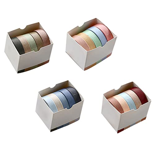 LIFKOME 20 Rollen Washi Tape Dekoratives Papierklebeband für DIY Scrapbooking Geschenkverpackung Fotoalbum Verschiedene Designs mit Wald und Schneemotiven Vielseitig Einsetzbar von LIFKOME