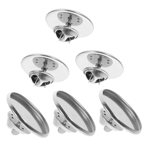 LIFKOME 20 Sätze Edelstahl Broschennadeln mit Schmetterlingsverschluss DIY Broschenbasis für Schmuckherstellung Runde Trays mit Innenmaß Langlebig und Vielseitig für Individuelle LIFKOME 20 Sätze Edelstahl Broschennadeln mit Schmetterlingsverschluss DIY Broschenbasis für Schmuckherstellung Runde Trays mit Innenmaß Langlebig und Vielseitig für Individuelle von LIFKOME