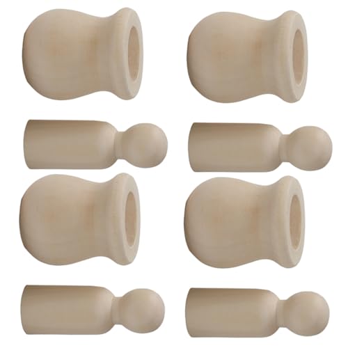 LIFKOME 20 Satz DIY Holzpuppen zum Bemalen Kleine Naturfarbene Holzfiguren Unvollendete Holzpuppen für Kreative Bastelprojekte Umweltfreundlich und Sicher für Dekorationsspaß LIFKOME 20 Satz DIY Holzpuppen zum Bemalen Kleine Naturfarbene Holzfiguren Unvollendete Holzpuppen für Kreative Bastelprojekte Umweltfreundlich und Sicher für Dekorationsspaß von LIFKOME