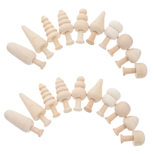 LIFKOME 20 Stück Bemaltes Holzspielzeug Unbemalt Herstellung Dekorationen Weihnachten Baum Bunt Malen Mini Schmucklos Karikatur Lackierbar Ornament Klein Winzig Verzierungen Basteln Khaki LIFKOME 20 Stück Bemaltes Holzspielzeug Unbemalt Herstellung Dekorationen Weihnachten Baum Bunt Malen Mini Schmucklos Karikatur Lackierbar Ornament Klein Winzig Verzierungen Basteln Khaki von LIFKOME