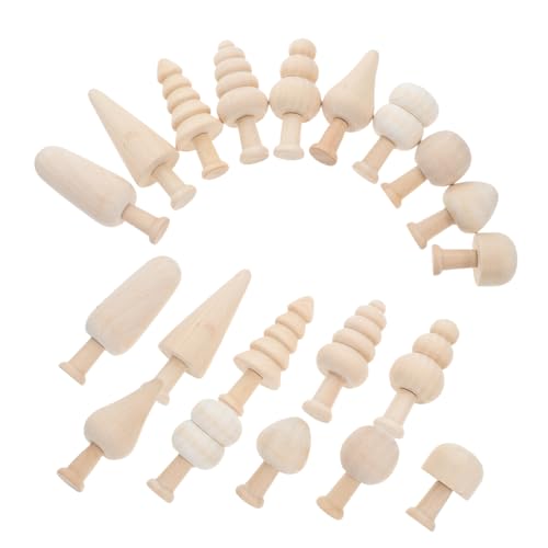 LIFKOME 20 Stück Bemaltes Holzspielzeug Verzierungen lackierbar bunt Karikatur malen hühner weihnachtsdeko spielzeuge weihnachtsbaum Baumschmuck aus Holz Holzbaum für DIY Khaki LIFKOME 20 Stück Bemaltes Holzspielzeug Verzierungen lackierbar bunt Karikatur malen hühner weihnachtsdeko spielzeuge weihnachtsbaum Baumschmuck aus Holz Holzbaum für DIY Khaki von LIFKOME