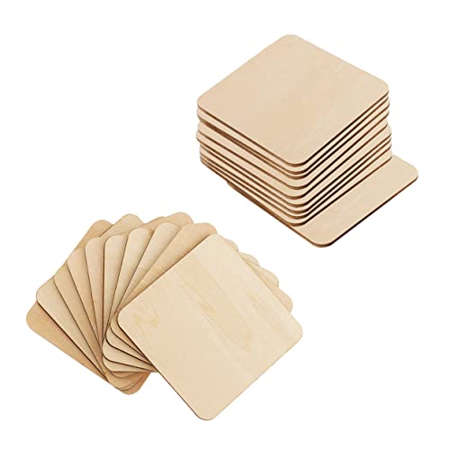 LIFKOME 20 Stück DIY Holzscheiben Quadratisch Unbehandelte Holzplättchen für Bastelprojekte Deko Accessoires für Weihnachten Hochzeiten Geburtstage und Mehr LIFKOME 20 Stück DIY Holzscheiben Quadratisch Unbehandelte Holzplättchen für Bastelprojekte Deko Accessoires für Weihnachten Hochzeiten Geburtstage und Mehr von LIFKOME