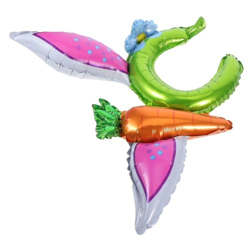 LIFKOME 20 Stück Kaninchen-Ballon-Kopfschmuck Ohren Stirnband Party Hase Osterkopfschmuck Kaninchen Kopfbedeckung Aluminiumfolie Green LIFKOME 20 Stück Kaninchen-Ballon-Kopfschmuck Ohren Stirnband Party Hase Osterkopfschmuck Kaninchen Kopfbedeckung Aluminiumfolie Green von LIFKOME