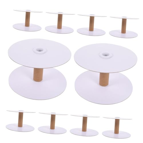 LIFKOME 20 Stück Leere Nähspulen Papier Abnehmbare Garnspulen für Handarbeiten zur Aufbewahrung von Fäden und Schnüren und Langlebig für DIY Projekte von LIFKOME