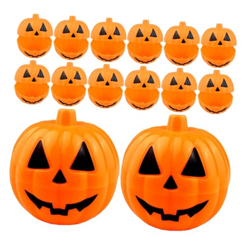 LIFKOME 20 Stück Mini Kürbis Süßigkeitsbox aus Robustem Kunststoff mit Offenem Deckel Wiederverwendbare Snackbox für Halloween Trick Treat Partydeko und Kleine Geschenkaufbewahrung LIFKOME 20 Stück Mini Kürbis Süßigkeitsbox aus Robustem Kunststoff mit Offenem Deckel Wiederverwendbare Snackbox für Halloween Trick Treat Partydeko und Kleine Geschenkaufbewahrung von LIFKOME