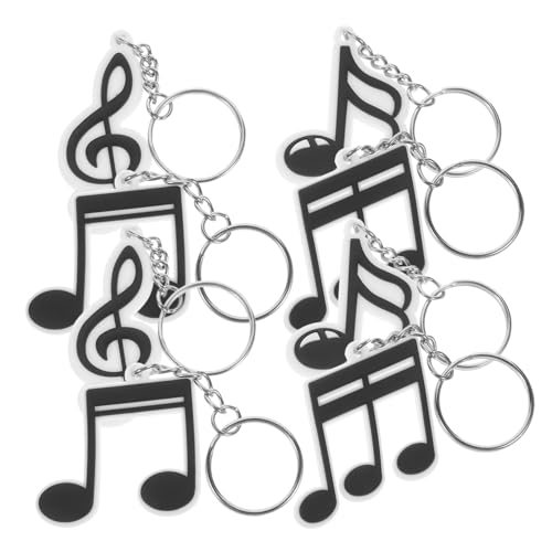 LIFKOME 20 Stück Musik Schlüsselanhänger PVC Musiknoten Schlüsselbund Musik Party Favors Kleine Geschenke Musiker Praktische Anhänger für Handtasche Rucksack Dekoration LIFKOME 20 Stück Musik Schlüsselanhänger PVC Musiknoten Schlüsselbund Musik Party Favors Kleine Geschenke Musiker Praktische Anhänger für Handtasche Rucksack Dekoration von LIFKOME