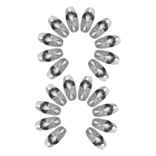 LIFKOME 20 Stück Robuste Kettenclips für Diy Schmuck für und Armbänder Vielseitige Bastelzubehörteile von LIFKOME