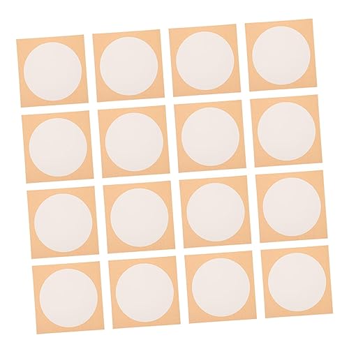 LIFKOME 20 Stück Runder Xuan Papier Blanko Reispapier für Kalligraphie und Malerei mit Hervorragender Tintenaufnahme und Gleichmäßiger Diffusion für Chinesische Kalligraphie und von LIFKOME