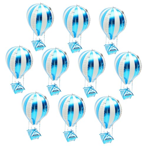LIFKOME 20 Stück Teiliges Aluminiumfolie Heißluftballon Luftballons Partydekoration Blau Folienballons für Geburtstagsfeiern Kinderpartys Hochzeitsfeiern Valentinstag LIFKOME 20 Stück Teiliges Aluminiumfolie Heißluftballon Luftballons Partydekoration Blau Folienballons für Geburtstagsfeiern Kinderpartys Hochzeitsfeiern Valentinstag von LIFKOME