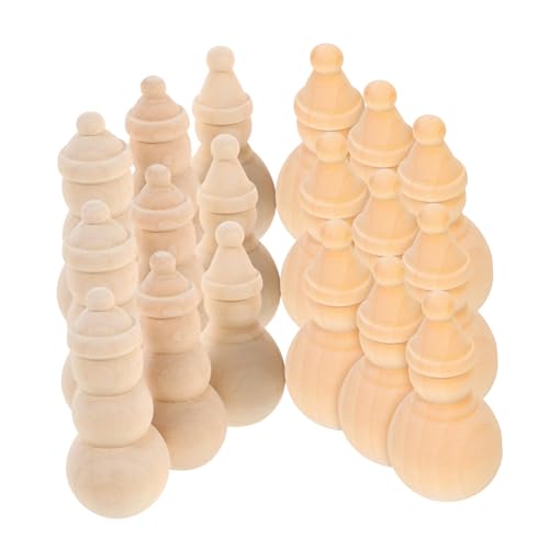 LIFKOME 20 Stück Teiliges DIY Mini Holz Schneemänner Unbemalt zum Bemalen Weihnachtsdeko Holzfiguren Familienaktivität LIFKOME 20 Stück Teiliges DIY Mini Holz Schneemänner Unbemalt zum Bemalen Weihnachtsdeko Holzfiguren Familienaktivität von LIFKOME