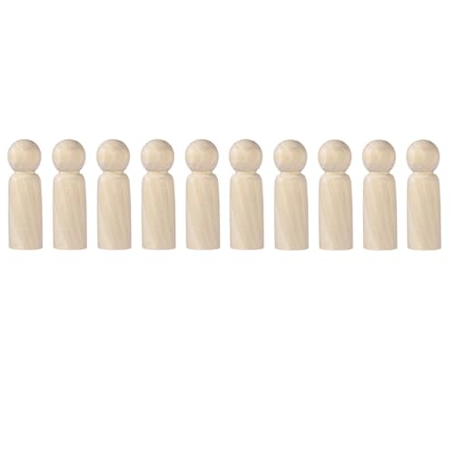 LIFKOME 20 Stück Teiliges Diy Holzfiguren zum Bemalen für Jungen und Mädchen Kreative Holzpuppen Handwerksdeko für Fördert Kreativität und Feinmotorik LIFKOME 20 Stück Teiliges Diy Holzfiguren zum Bemalen für Jungen und Mädchen Kreative Holzpuppen Handwerksdeko für Fördert Kreativität und Feinmotorik von LIFKOME